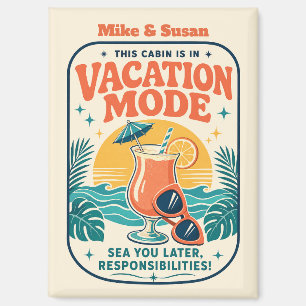 Aangepaste Grappige Retro Cruise Deur Decoratie Magneet