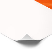 Aangepaste Grappige Sushi Japanse Kalligrafie Perfect Poster (Hoek)