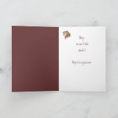 Aangepaste grappige vogeldag met Attitude Bird Hum Kaart (Binnen)