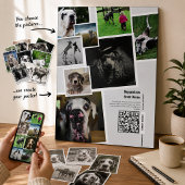 Aangepaste Great Dane Fotocollage Poster