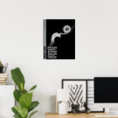 Aangepaste Great Dane Guardian Poster (Thuiskantoor)