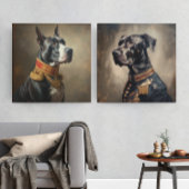 Aangepaste Great Dane Koninklijke Militaire Kunstp Poster