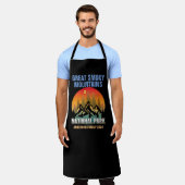 Aangepaste Great Smoky Mountains National Park Schort (Gedragen)