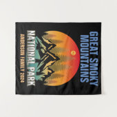 Aangepaste Great Smoky Mountains National Park Wandkleed (Voorkant (horizontaal))