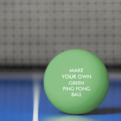 Aangepaste GREEN Ping Pong Ball (Net)