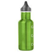 Aangepaste GREEN Roestvrij staal 18oz waterfles (Links)