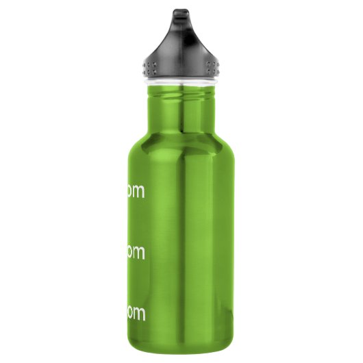 Aangepaste GREEN Roestvrij staal 18oz waterfles Waterfles (Rechts)