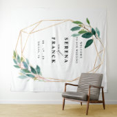 Aangepaste Greenery Wedding Backdrop voor Foto Boo Wandkleed (In Situ (horizontaal))