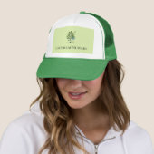 Aangepaste Greenleaf Nursery branding  Trucker Pet (In situ)