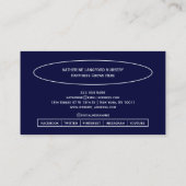 Aangepaste Greenleaf Nursery branding Visitekaartje (Achterkant)