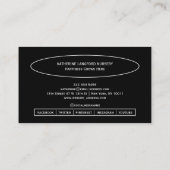 Aangepaste Greenleaf Nursery branding Visitekaartje (Achterkant)