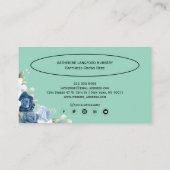 Aangepaste Greenleaf Nursery branding Visitekaartje (Achterkant)