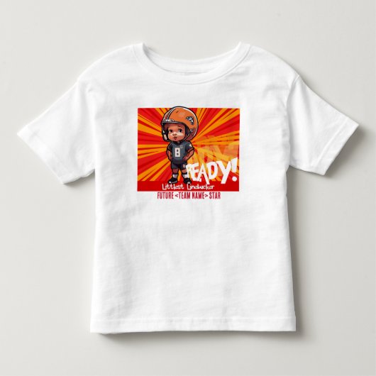 Aangepaste Gridiron Guardian #52 van [Teamnaam] Kinder Shirts (Voorkant)