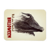 Aangepaste griezelige enge spookachtige spookachti magneet (Horizontaal)