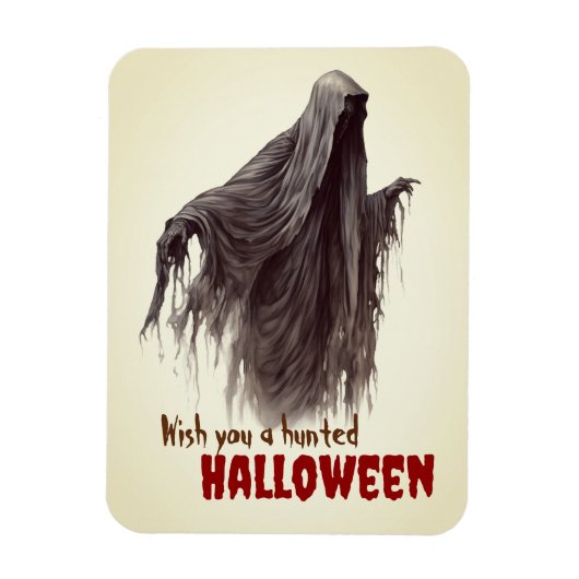 Aangepaste griezelige enge spookachtige spookachti magneet (Verticaal)