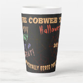 Aangepaste Griezelige Halloween Magisch Griezels E Latte Mok (Voorkant)