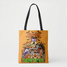 Aangepaste Griezige Modus Halloween Retro Honden O