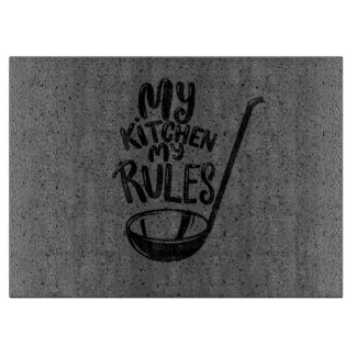 Aangepaste Grijs Graniet Glas Snijplank