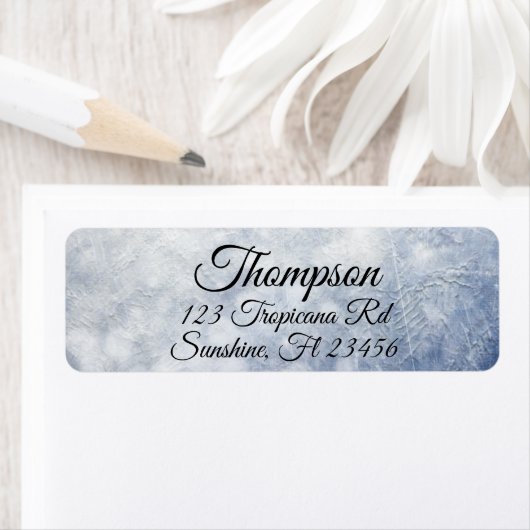 Aangepaste grijze labels voor het retouradres (Insitu)