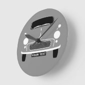 Aangepaste grijze Morris-kunst voor kleine Pop per Ronde Klok (Hoek)