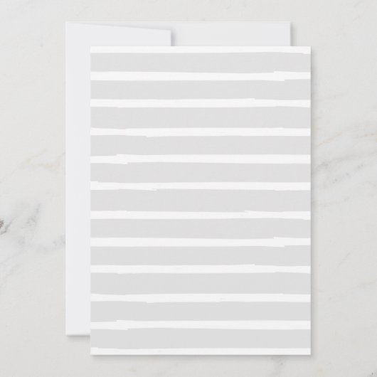 Aangepaste grijze notities kaart (Achterkant)