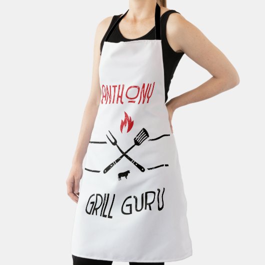 Aangepaste Grill Guru Aangepast Schort (Insitu)