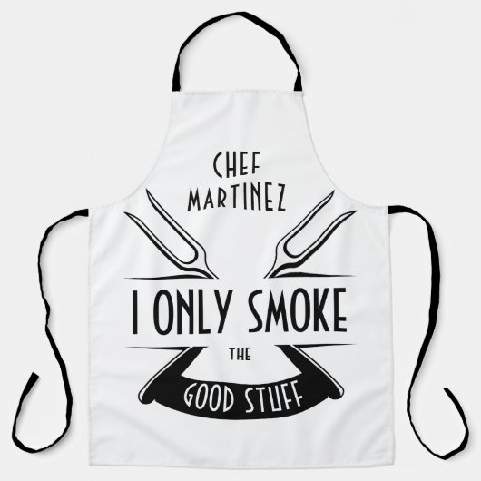 Aangepaste Grill Guru Schort (Voorkant)