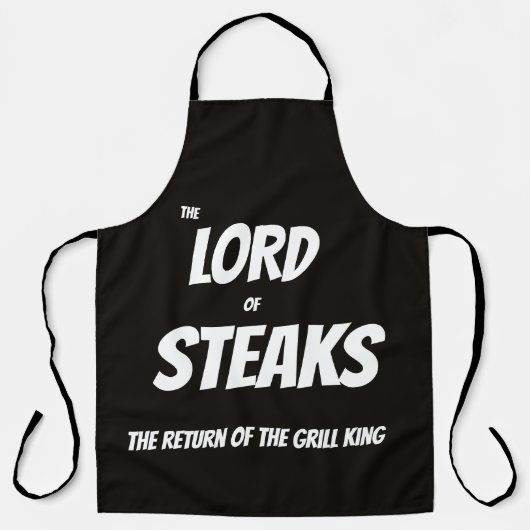 Aangepaste Grill Guru Schort (Voorkant)