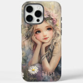 Aangepaste grillige Daisy Fairy Pastel Waterverf Case-Mate iPhone Case (Achterkant)