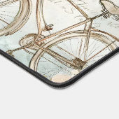 Aangepaste  grillige fietskalender 2026 bureaumat (Hoek)