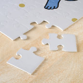 Aangepaste grillige grappige Japanse Kanji kalligr Legpuzzel (Zijkant)