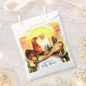 Aangepaste grillige Pastel Cowboy Baby shower Bedankzakje (Geknipt)