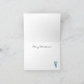 Aangepaste, grillige vrolijke kerstvakantie Kaart (Binnen)