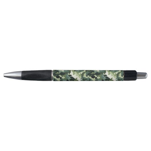 Aangepaste Grip Ink Pen-Emmy-Green Camo Print Pen (Voorkant)