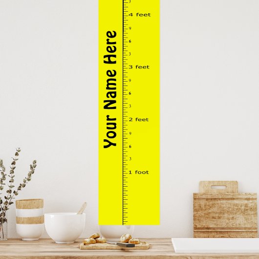 Aangepaste groeigrafiek poster (Keuken)