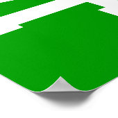 Aangepaste groeikaart - Veld Poster (Hoek)