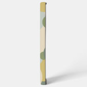 Aangepaste groen-gele molecule Samsung Phone Case Galaxy Hoesje (Linkerkant)