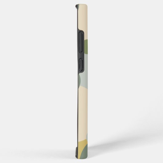 Aangepaste groen-gele molecule Samsung Phone Case Samsung Galaxy Hoesje (Rechterkant)