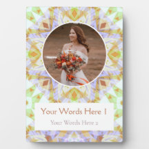 Aangepaste Groene Bruine Ster Huwelijk Gift