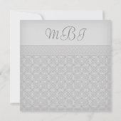 Aangepaste groene Keltische konijnenjacht voor wed Kaart (Achterkant)