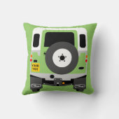 Aangepaste groene landrotatieserie 3 aanpassen kussen (Achterkant)