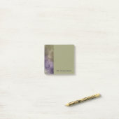 Aangepaste groene marmeren kantoor Post It-notitie Post-it® Notes (Op bureau)