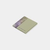 Aangepaste groene marmeren kantoor Post It-notitie Post-it® Notes (Schuin)