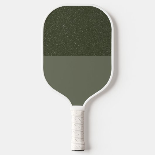 Aangepaste groene pickleball paddle (bovenruis) (Voorkant)