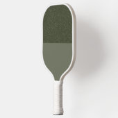 Aangepaste groene pickleball paddle (bovenruis) (Links)