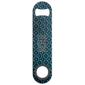 Aangepaste groene schaalbare snelste flesopening speed flessenopener (Voorkant)