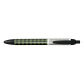 Aangepaste groene zwarte Buffalo Lumberjack Check Inkt Pen (Achterkant)