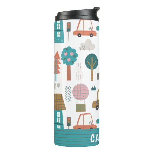 Aangepaste groep creditcards en speciale kaarten thermosbeker (Gedraaid links)