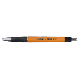 Aangepaste groepsnaam en promotioneel Sinaasappel  Pen