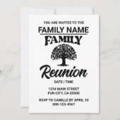 Aangepaste groepsreüninodiging voor aangepaste gez kaart (Voorkant)